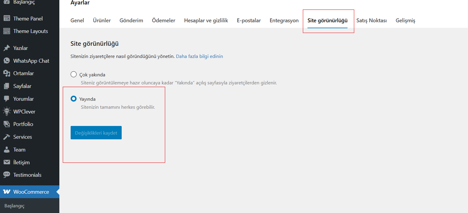 Ürünler Görünmüyor . Ufukta harika şeyler var yazı çıkıyor